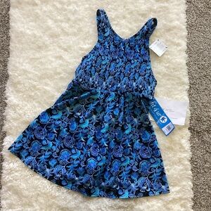 UFit Women’s Bliss High Neck Swim Dress NEW